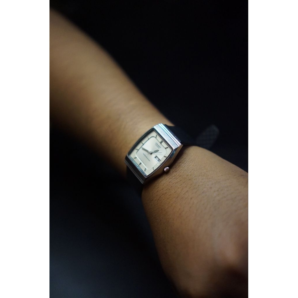 jam tangan orient vintage quartz original