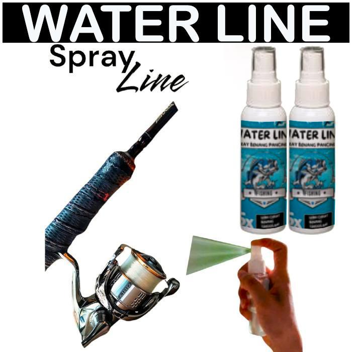 Water Lane Spray Semprotan Cairan Benang Pancing Line & PE Langsung Tengelam Cocok Untuk Segala Jeni