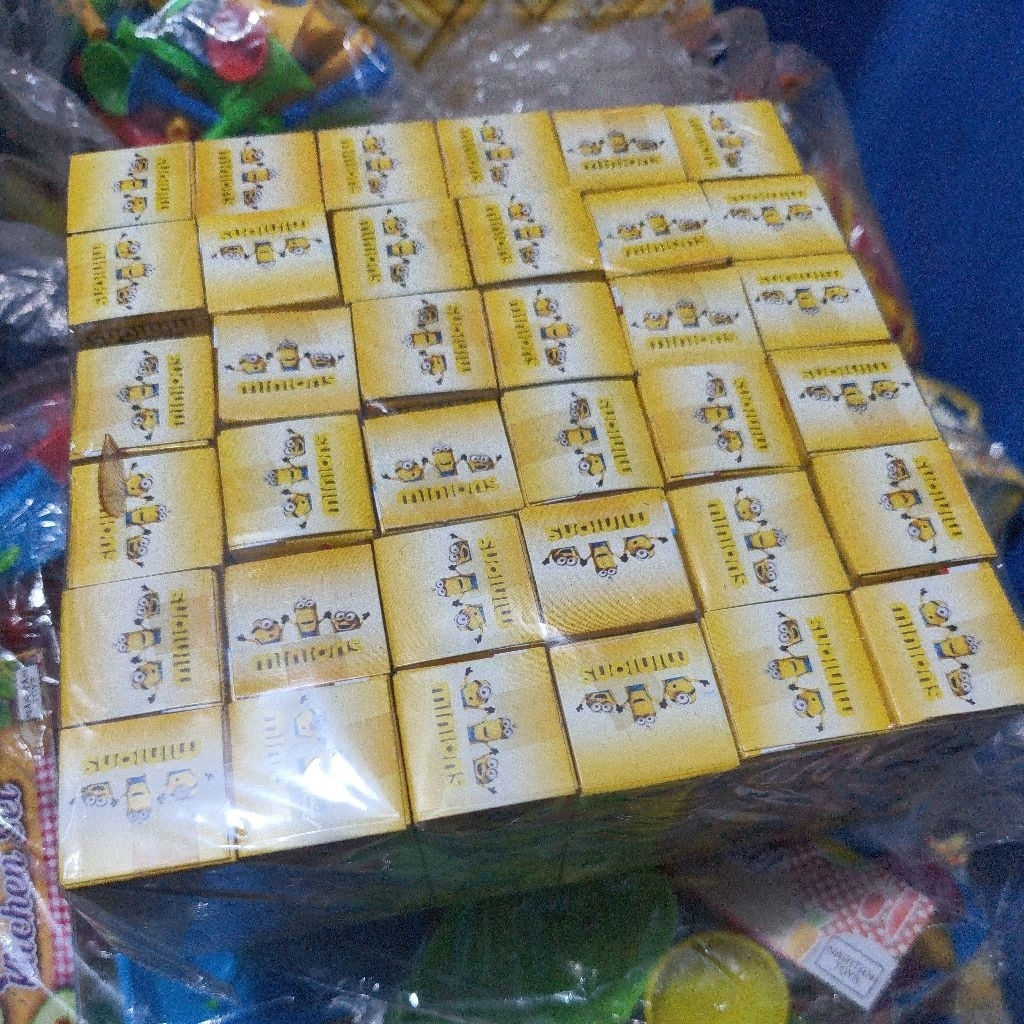 Kotak Kado Minion 36 Pcs Berhadiah