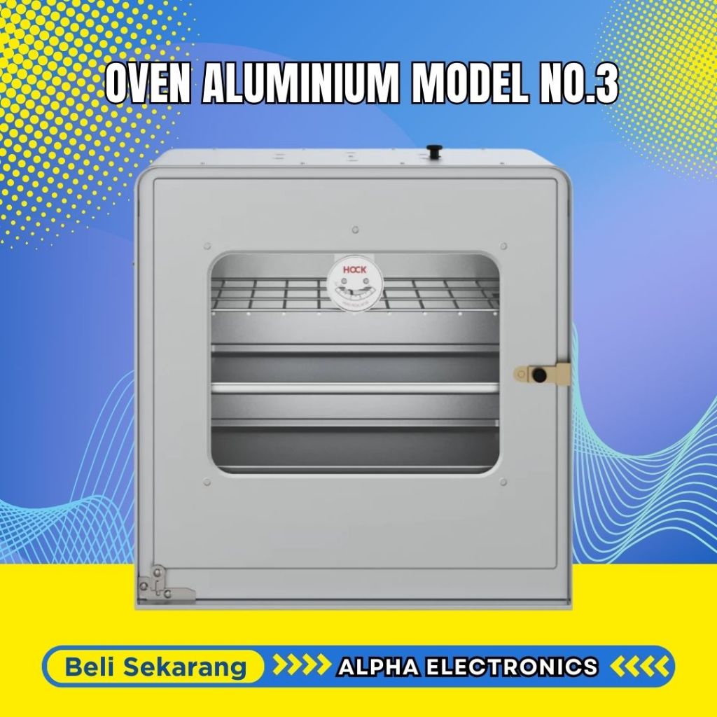 Oven Kompor Hock Model No. 3 - Oven Gas Alumunium