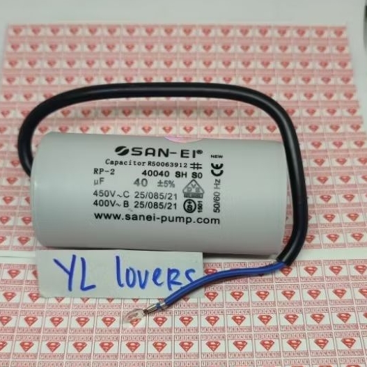 Capasitor 40uf 450v Ac/ kapasitor 40uf 450vAc/elco 40uf 450v AC