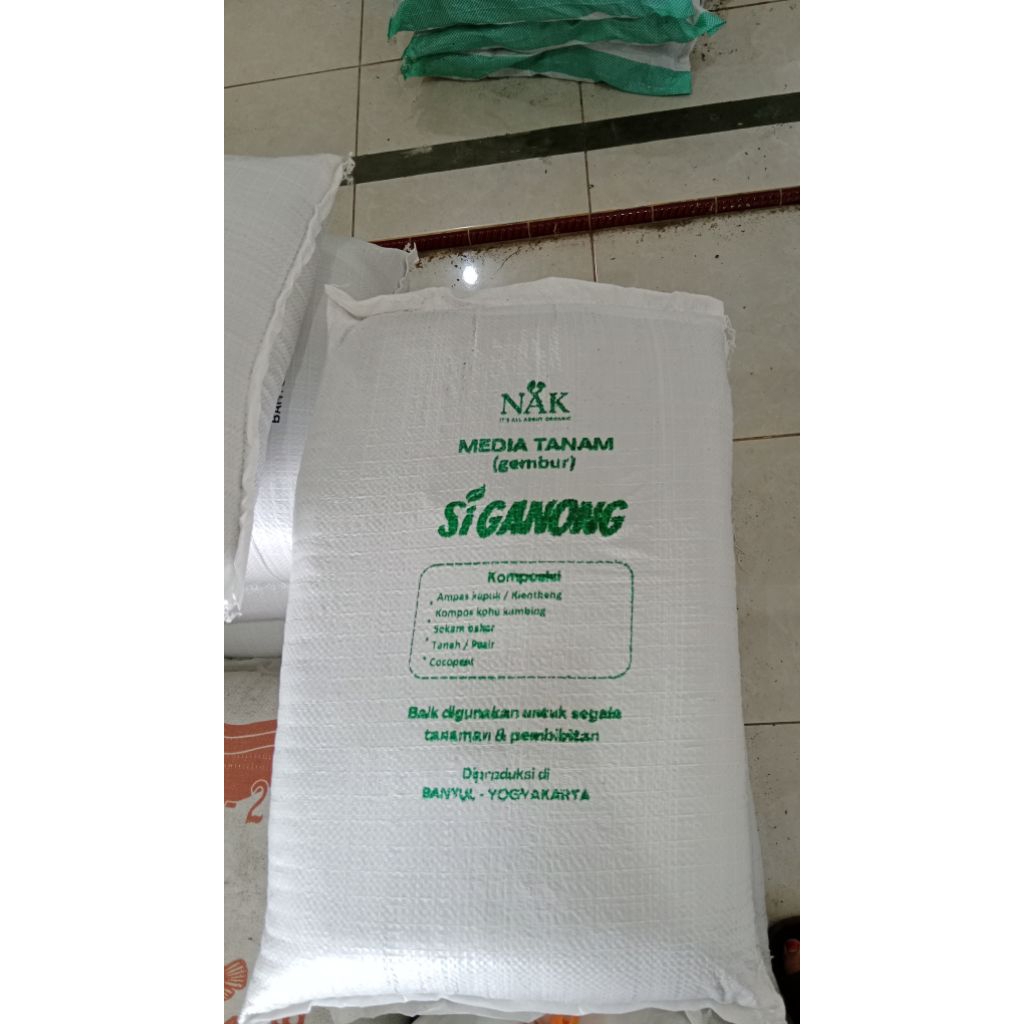 Media Tanam Sayur Buah | SI GANONG | Media Ampas Kapuk Klenteng |