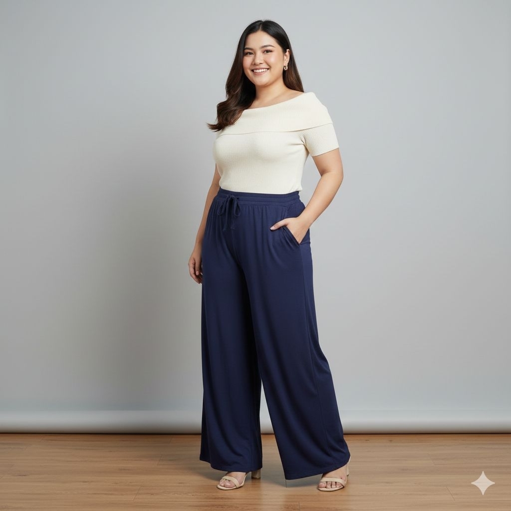 DYCY - Celana Kulot Rayon Cullote Premium Pants Jumbo Adem