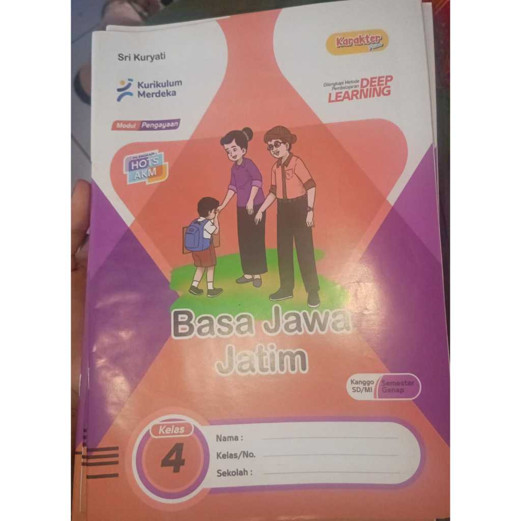 LKS PUSTAKA PERSADA KELAS 4 BAHASA JAWA  SEMESTER 2 TERBITAN 2025
