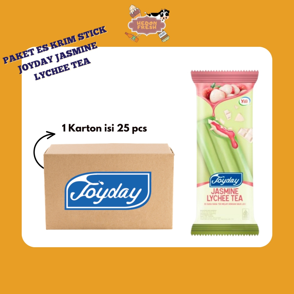 Paket Es Krim Stick Joyday Jasmine Lychee Tea