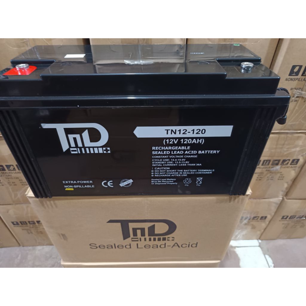 Battery UPS/VRLA Sealed Lead-Acid TND 12v120AH