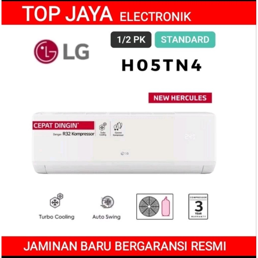AC LG 1/2 PK NEW HERCULES H-05TN/LG AC 1/2PK NEW HERCULES NEW SERIES