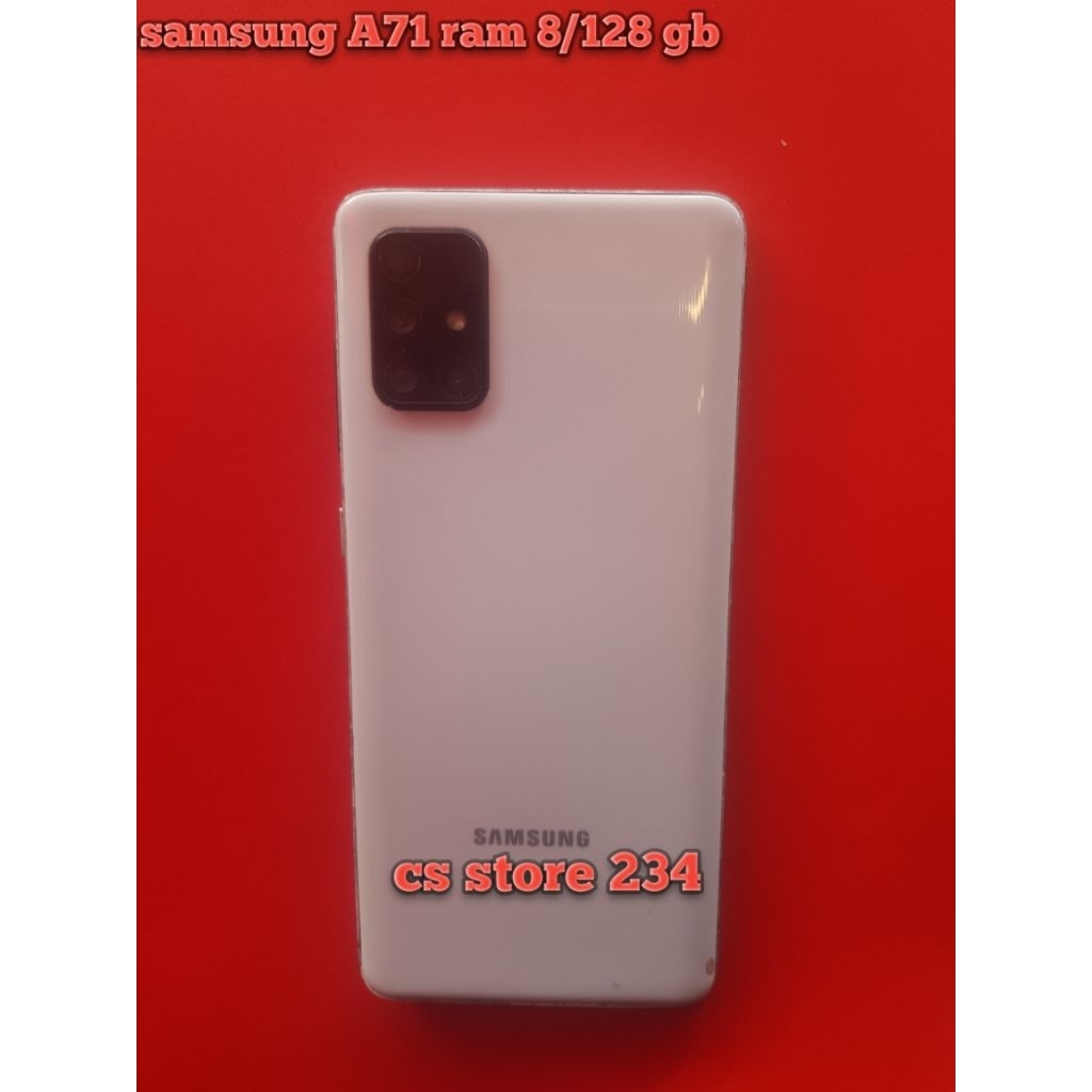 samsung A71 ram 8/128 lcd gantian