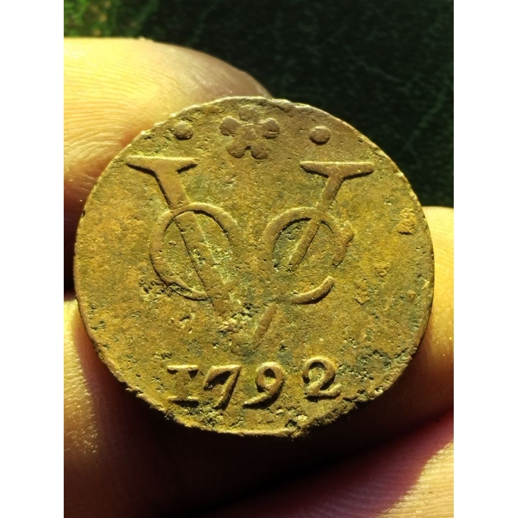 Koin VOC thn 1792 asli sesuai foto