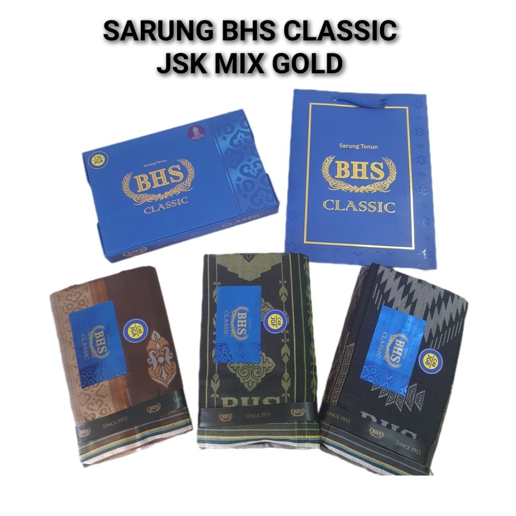 SARUNG BHS CLASSIC C48 JSK MIX Gold