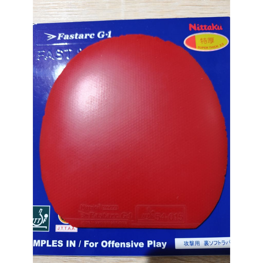 Nittaku Fastarc G1 2.0 Merah Second . NF12