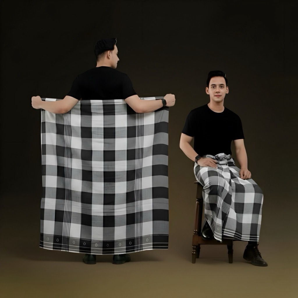 Sarung tenun murah dobi Taj'Mahal premium bahan tebal per 1pcs fullset kualitas terbaik ibadah musli