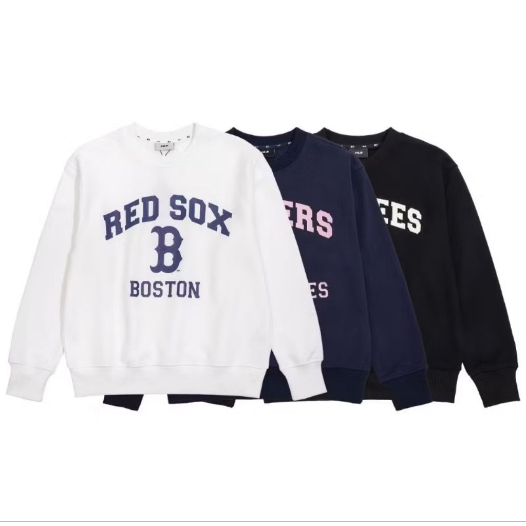 MLBi Varsity Overfit Sweatshirt Boston RedSox NY LA