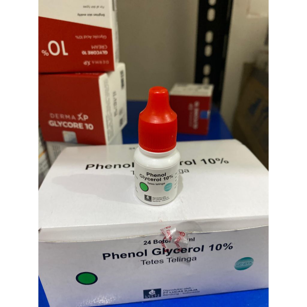 PHENOL GLYCEROL Tetes Telinga botol 5ml