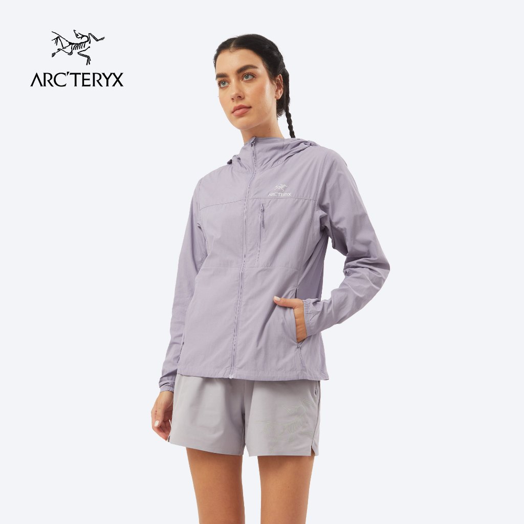 ARC'TERYX Jaket Wanita BROMO - Hoodie Ringan Anti UV & Breathable Perlindungan Matahari untuk Hiking