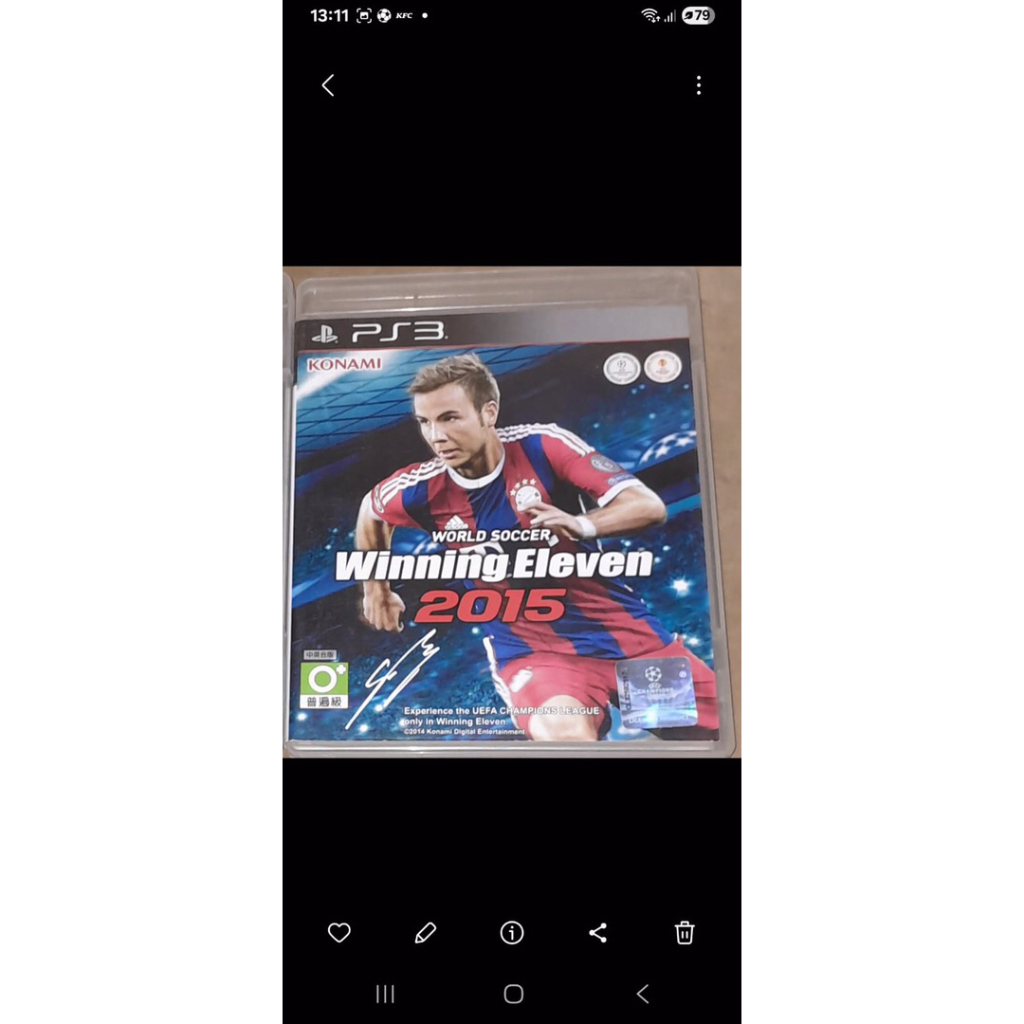 ps3 kaset ori winning eleven 2015