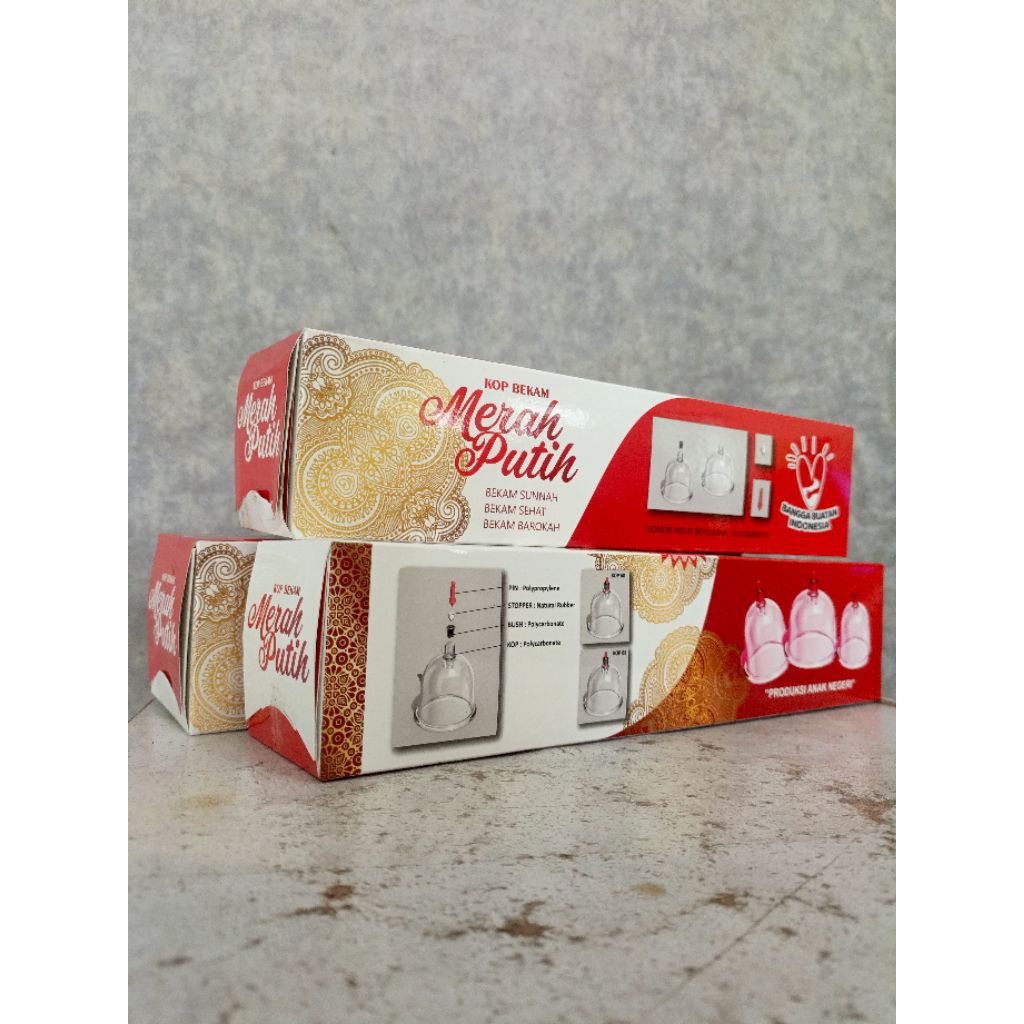 Kop Bekam Merah Putih