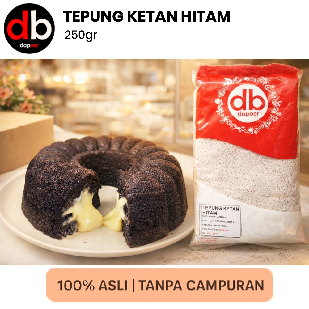 Ketan Hitam Bubuk | Tepung Ketan Hitam 250gram