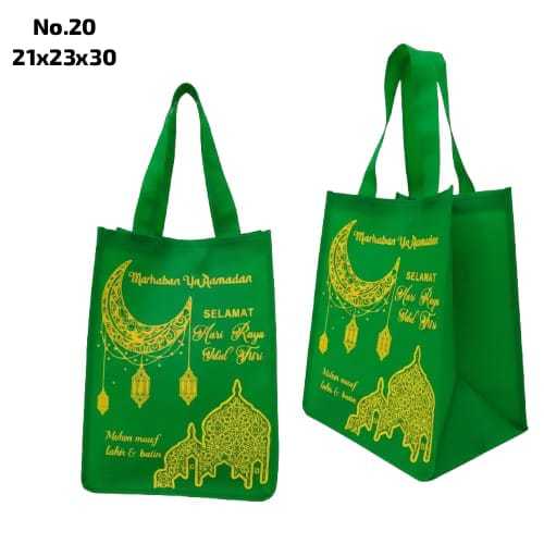 Tas idul fitri / lebaran medium utk kue bingkisan sembako parsel nasi kotak murah