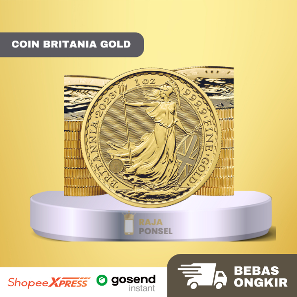Koin Gold Britannia 999.9 Fine Gold Britannia Coin