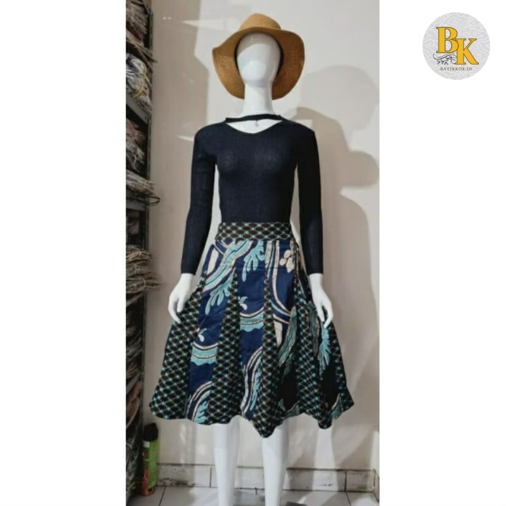 Rok Batik Wanita 261 AYU / Batik Modern / Rok Batik Modern/Nuansa Batik / Batik Etnik
