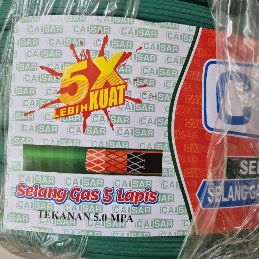 Selang Gas LPG 5 Lapis Tekanan tinggi dan Tekanan Rendah Super Tebal Premium