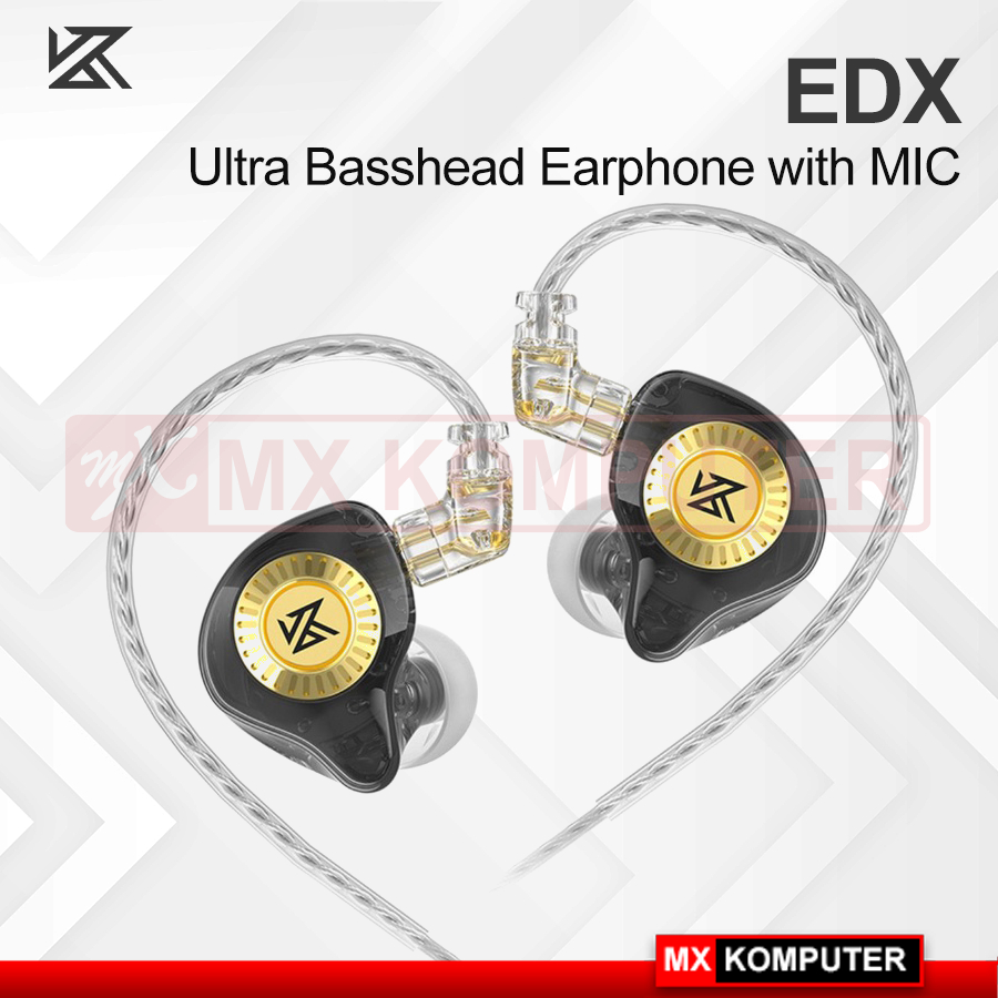 KZ EDX Ultra Basshead Earphone with MIC