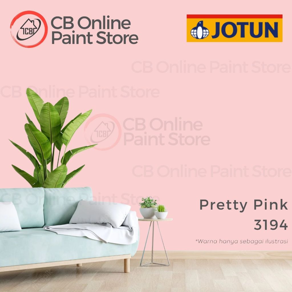 CAT TEMBOK JOTUN - PRETTY PINK 3194 - GALON