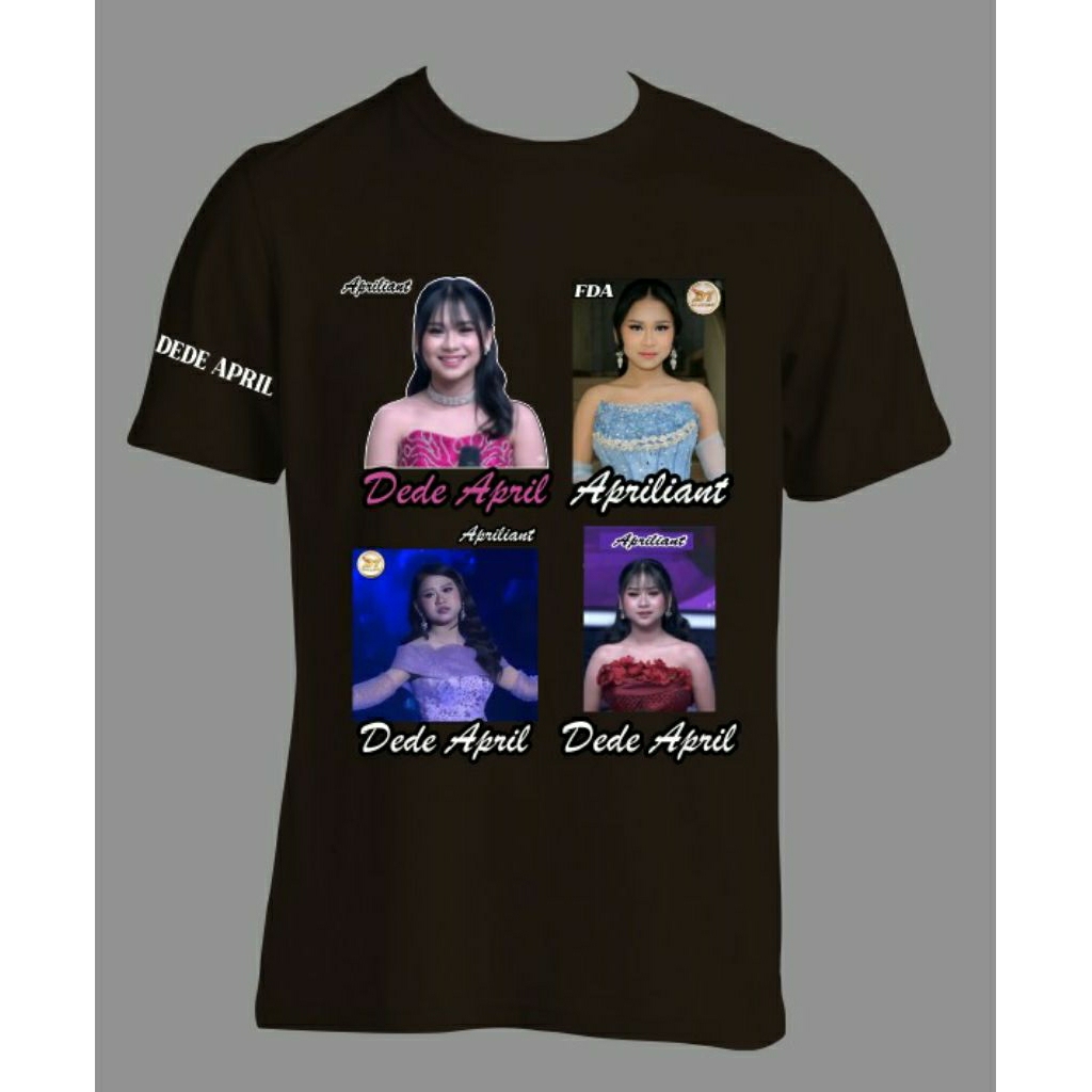 Kaos Dede April Dangdut Academy DA7