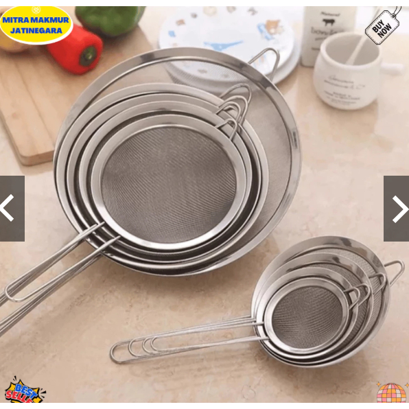 STAINLESS - FILTER - Saringan Tepung / Teh