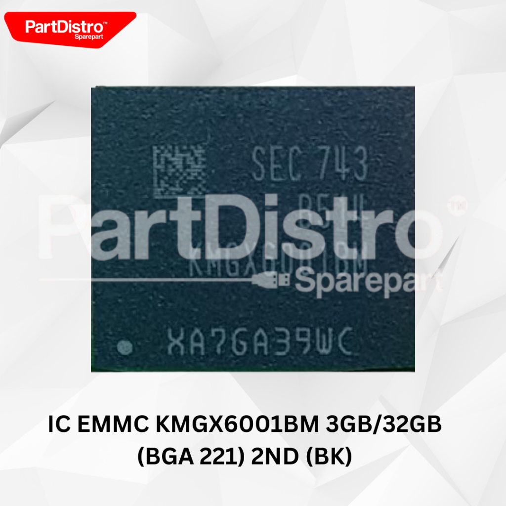 IC EMMC KMGX6001BM 3GB/32GB (BGA 221) 2ND (BK)