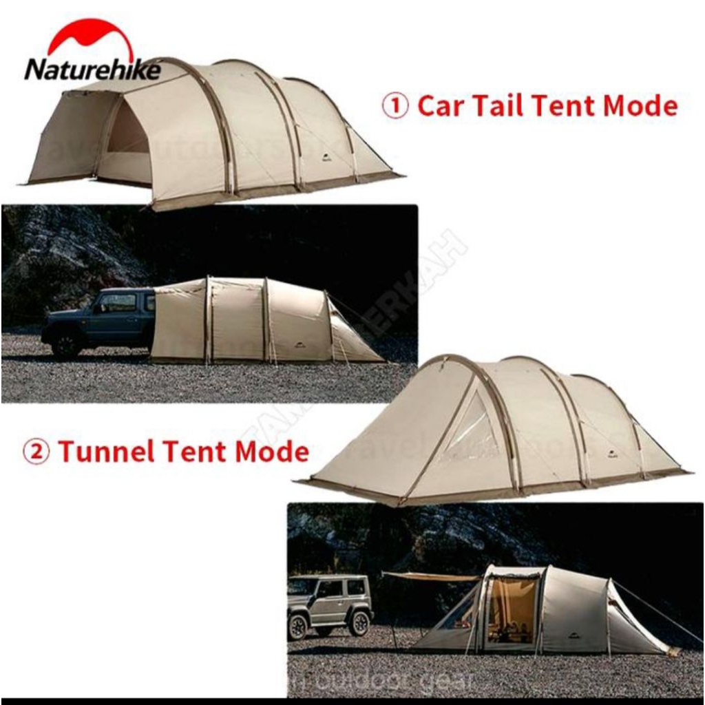 Tenda Car Tail Tunnel Naturehike CNH22ZP013