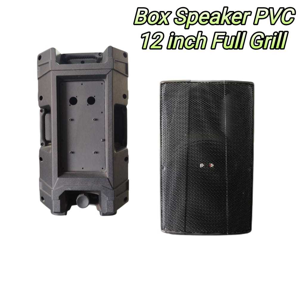 Box speaker 12in bahan plastik PVC TEBAL FULL RAM
