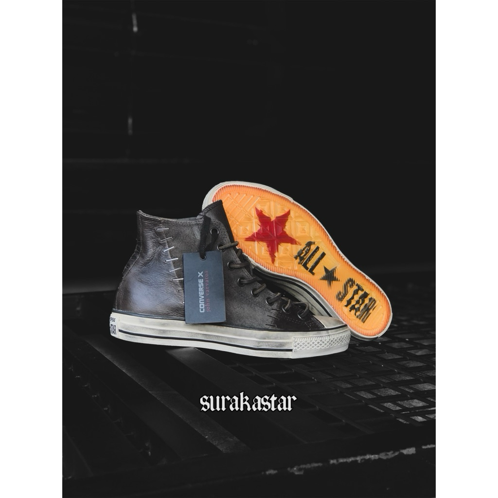 CONVERSE CTAS JOHN VARVATOS STAPLES LEATHER BELUGA