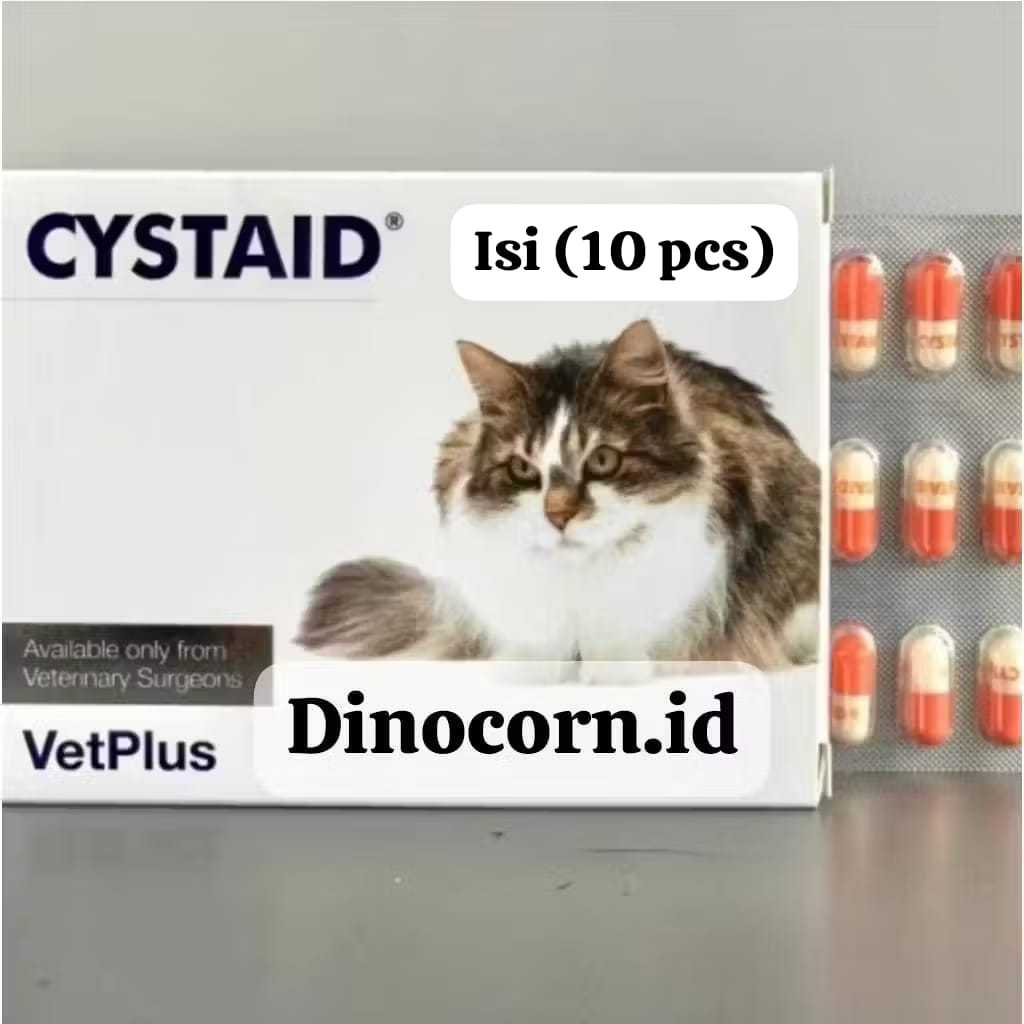 Cystaid Cat Plus isi 10 Kapsul
