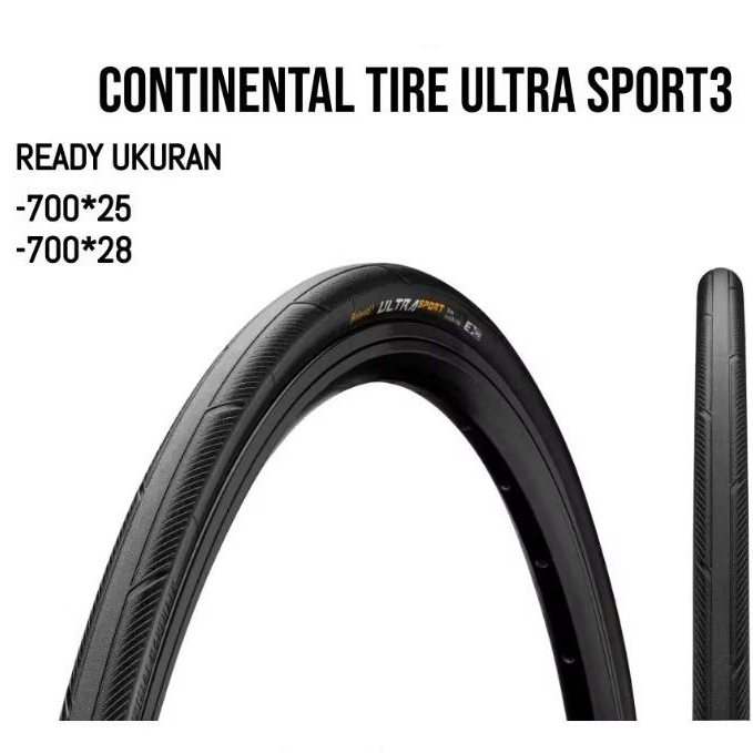 ban luar sepeda fixie / roadbike  continental tire ultra sport3