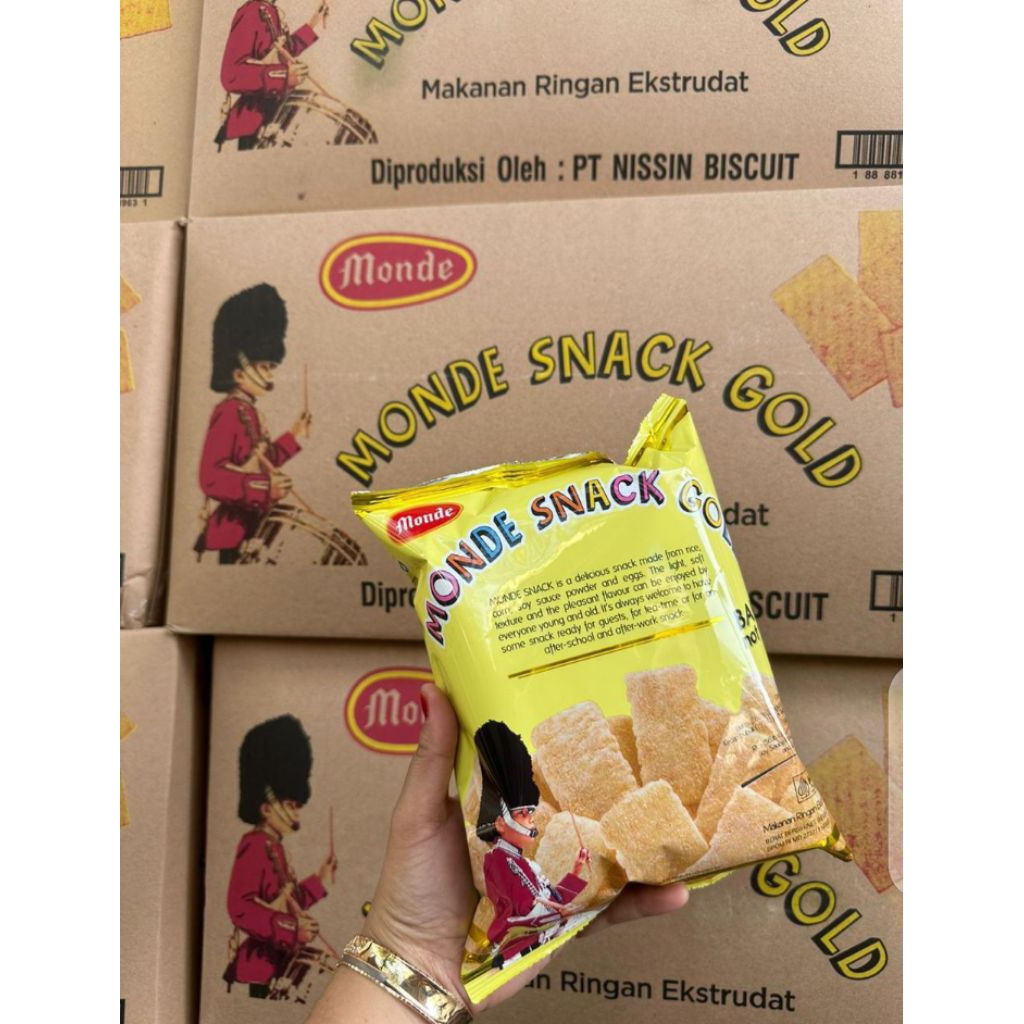 1 dus 30 pcs Snack  Serena Monde 60 gr ukuran besar grosir cemilan jajanan bandung murah