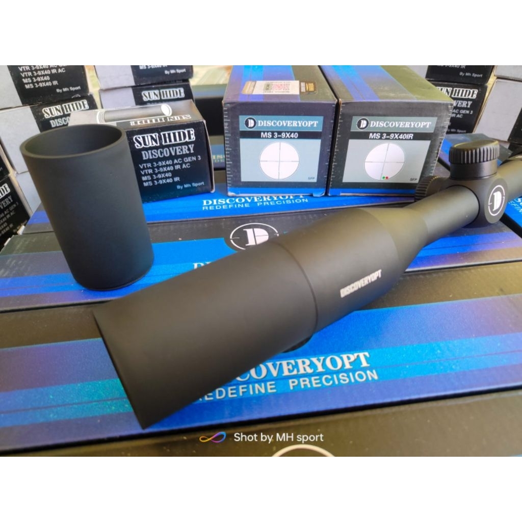 sunhide telescope discovery ms 3-9x40, ms 3-9x40ir, vtr 3-9x40 AC, irac