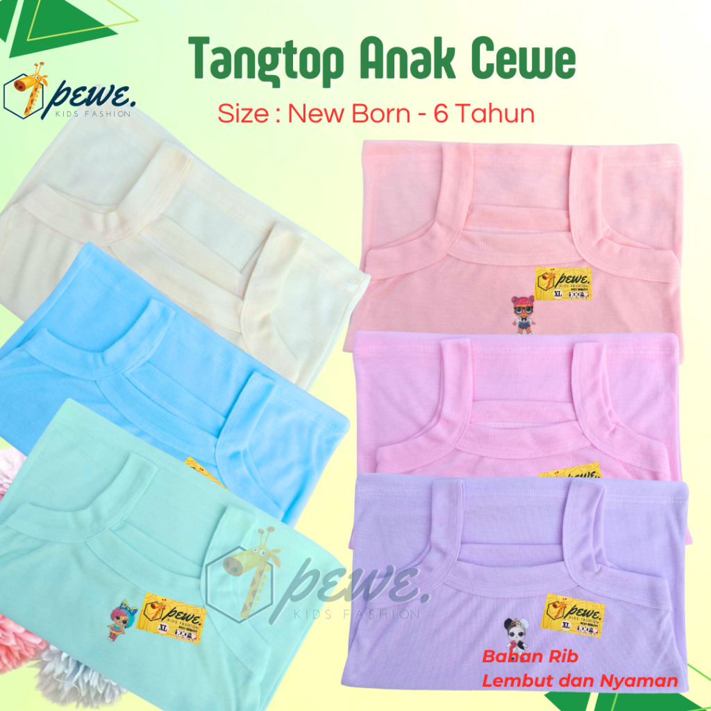 baju tanktop anak perempuan/kaos tanktop anak perempuan murah/tanktop crop anak perempuan/tangtop an