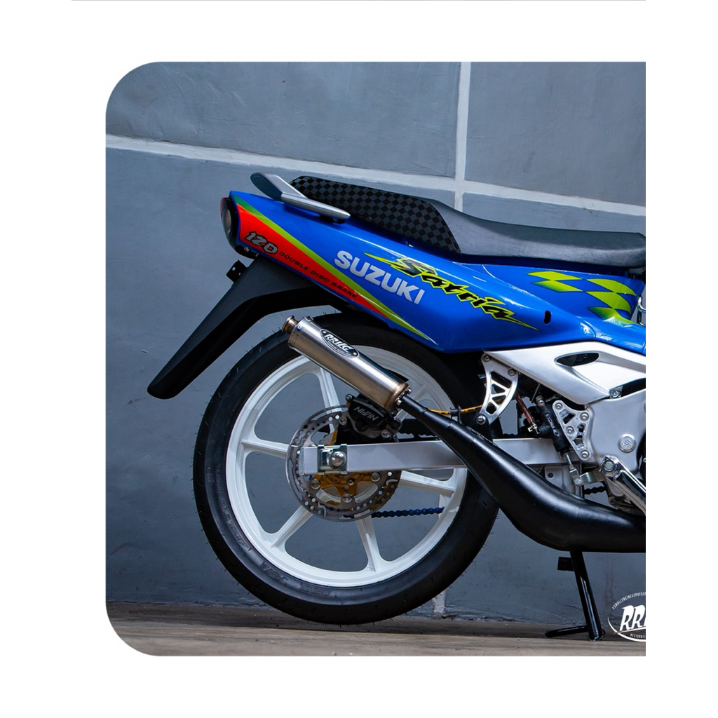 knalpot satria 2tak knalpot racing satria 2tak lumba satria hiu