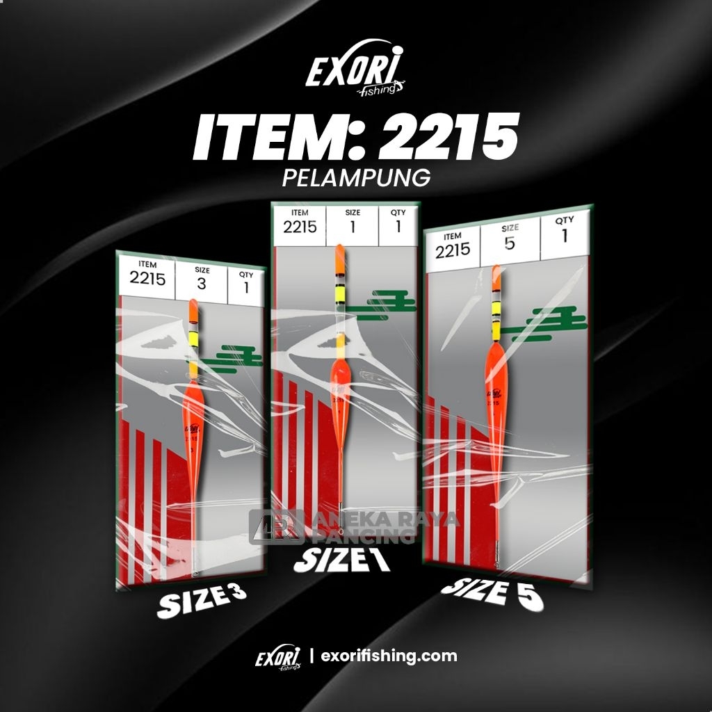 PELAMPUNG EXORI 2215 ALL SIZE/ Pelampung Exori Original