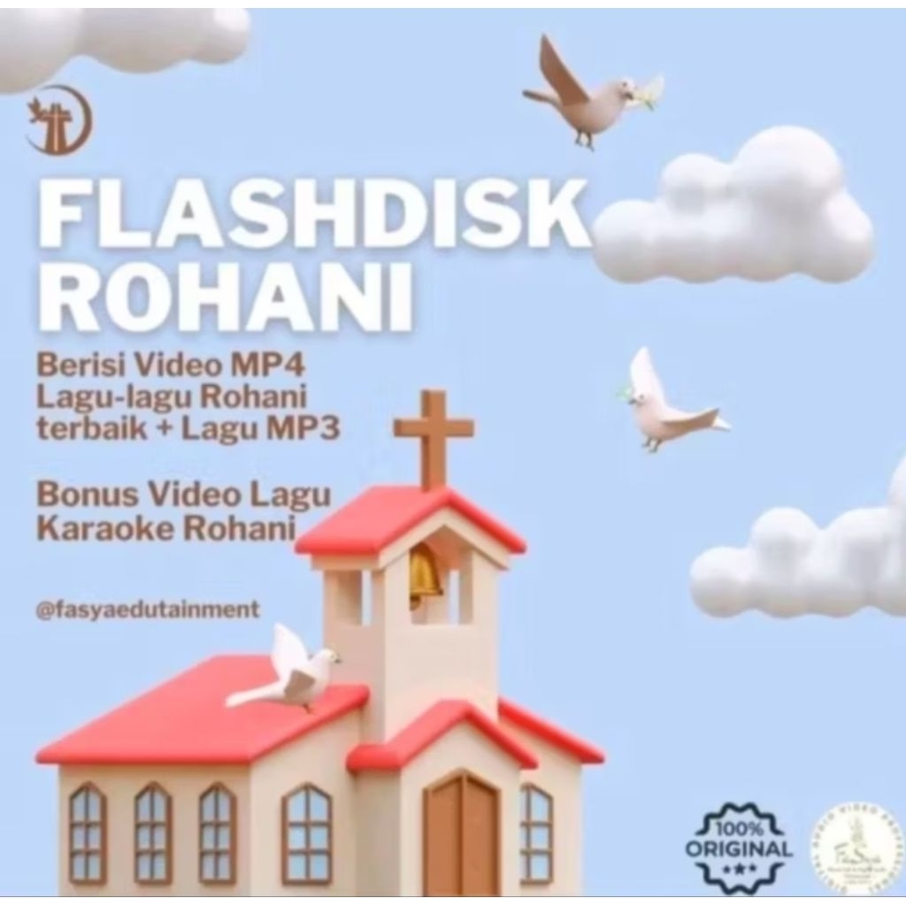 Koleksi Favorite Usb 32 - 128Gb 1500 Lagu Mp3 320kbps Best Song Lagu Rohani Kristen NDC JPCC