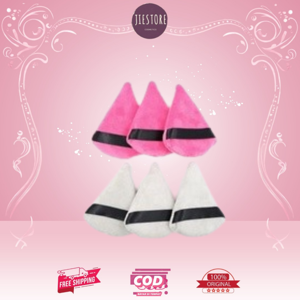 Sponge Segitiga / Sponge Pizza / Sponge Bedak/ Sponge Mangga