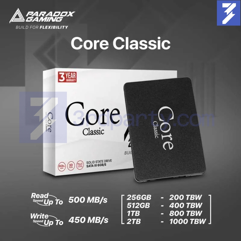 Paradox CORE CLASSIC 1TB 2.5" Sata SSD