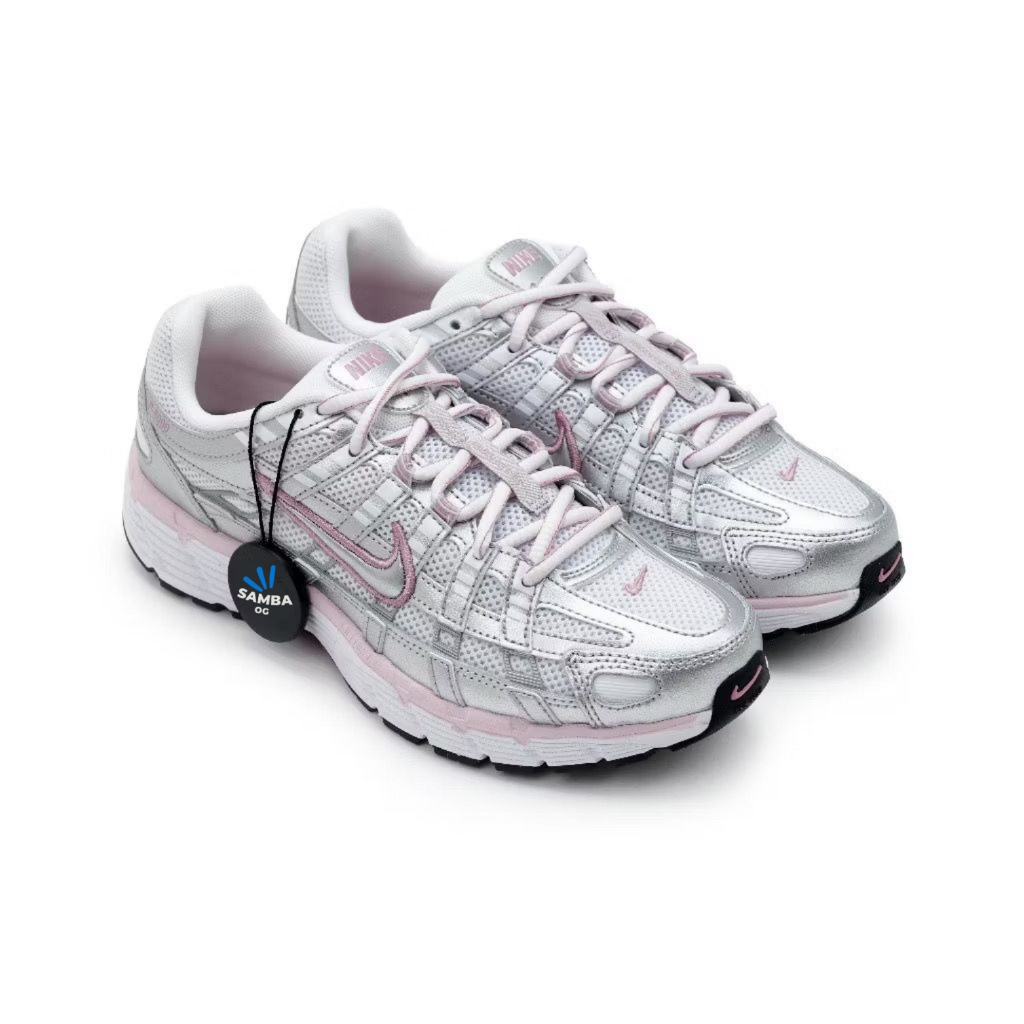 Nike P-6000 White Elemental Pink Metalic