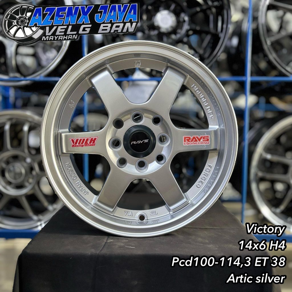 velg mobil TE37 R14