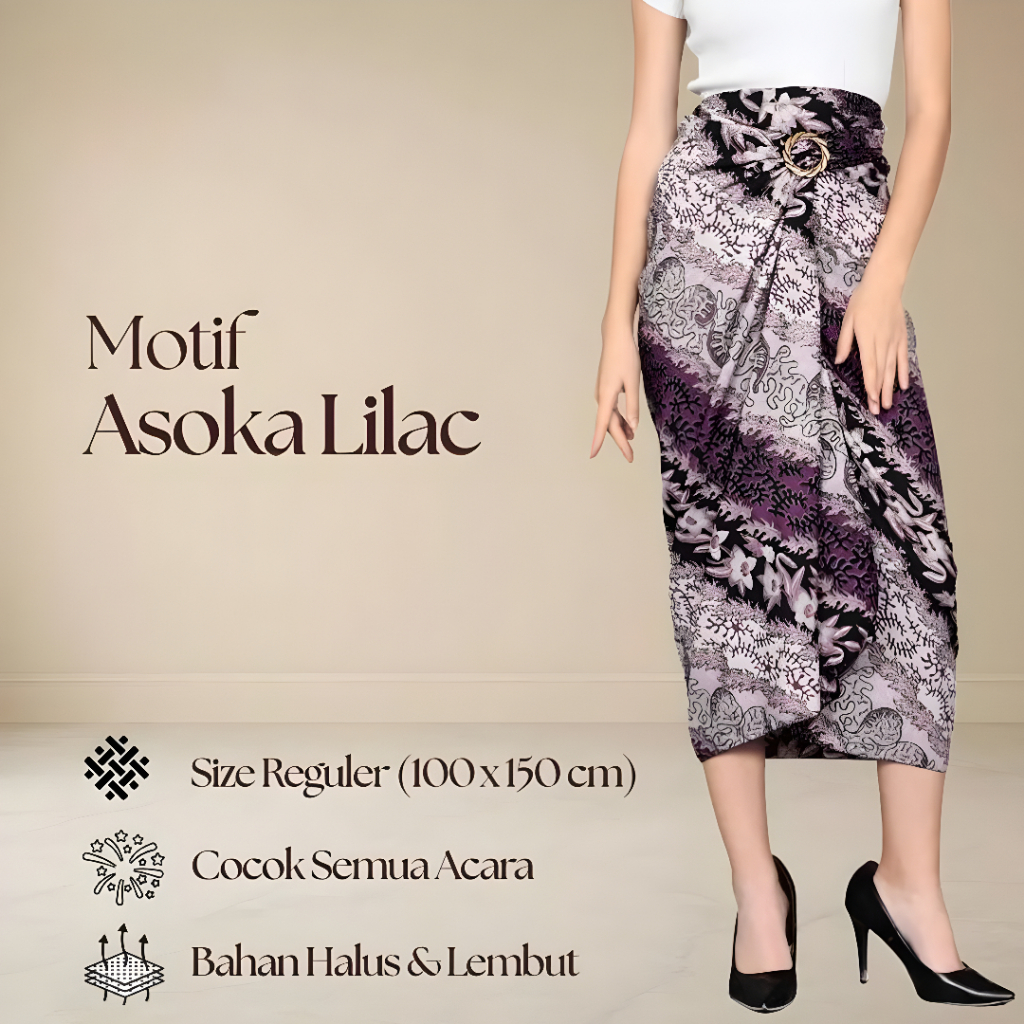 Rok Lilit Batik Kebaya Wisuda modern Warna Merah Burgundy / Bawahan Kebaya Wisuda Kondangan