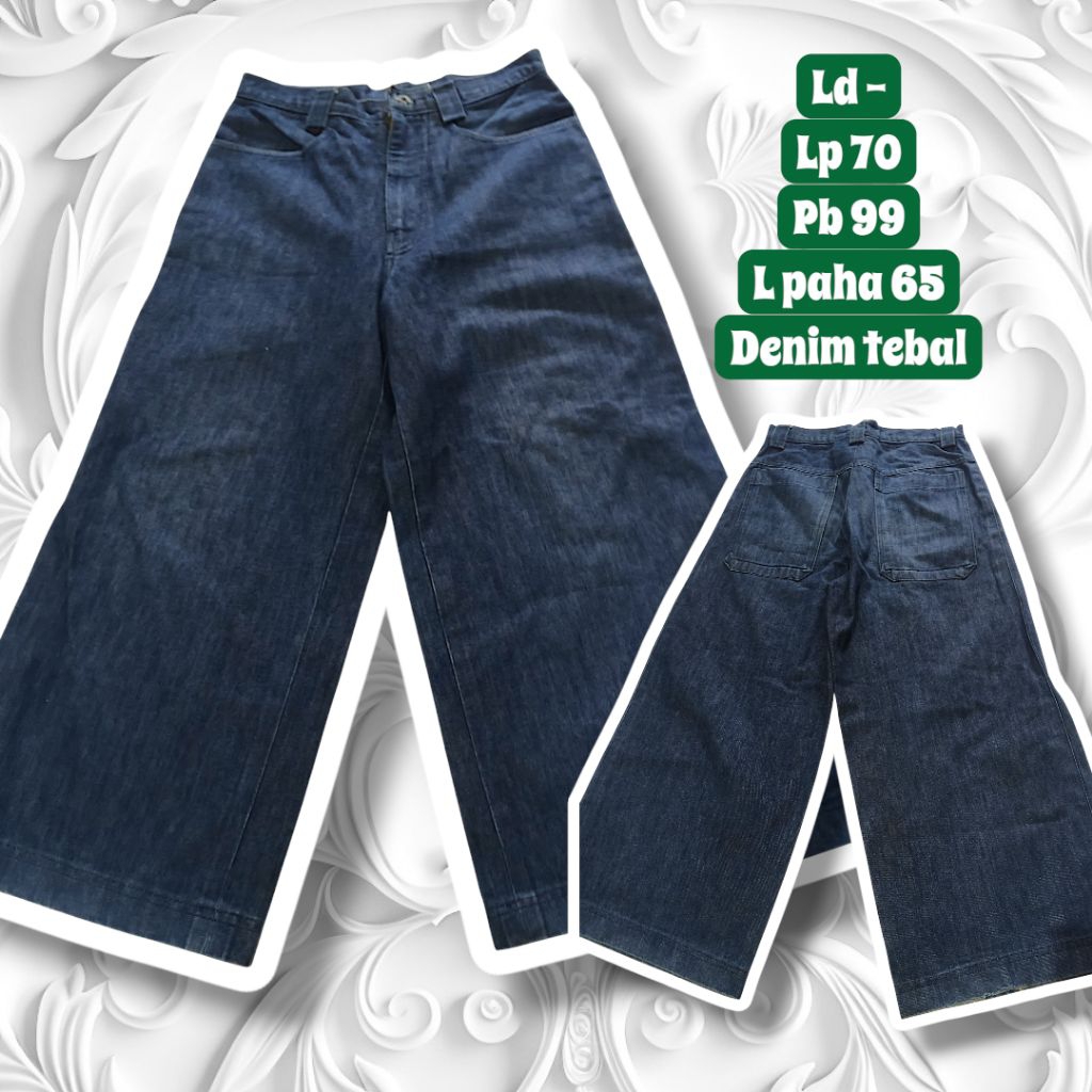 CELANA KULOT JEANS ROK