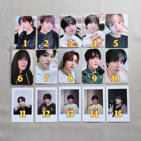 Photocard haechan NCT Official Walk Starriver BTTF