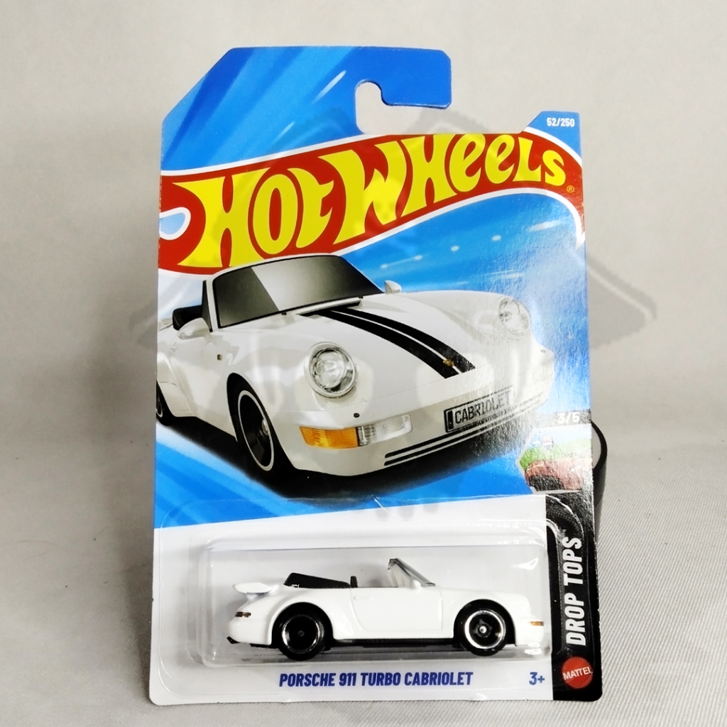 DIECAST HOTWHEELS REAL CARS PORSCHE 911 TURBO CABRIOLET, HOTWHEELS PORSCHE 911